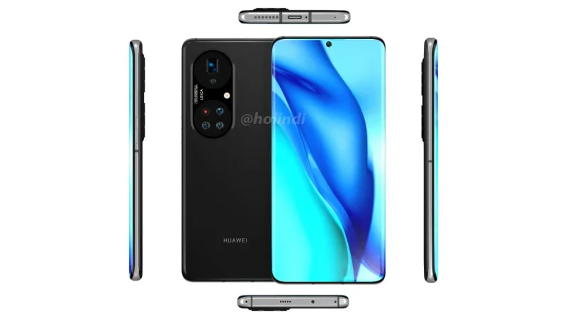 Huawei P50 render