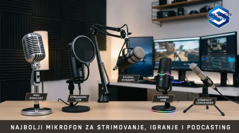 najbolji mikrofoni za striming podcast i gejming