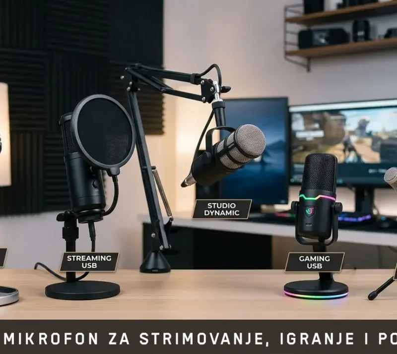 najbolji mikrofoni za striming podcast i gejming