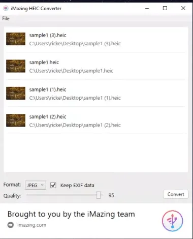 Kako otvoriti i konvertovati HEIC datoteke u JPEG u operativnom sistemu Windows 10 3 imazing heic converter sajber sfera Sajber Sfera