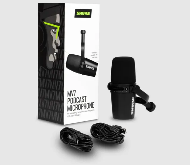 Najbolji mikrofon za strimovanje, igranje i podcasting 3 shure mv7 podcast mikrofon sajber sfera pakovanje Sajber Sfera