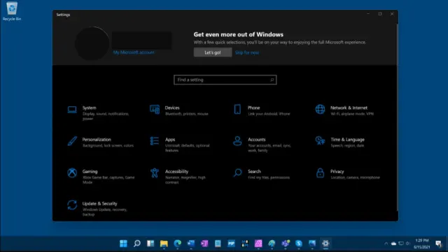 Windows 11 Prvi utisci 8 Windows 11 settings