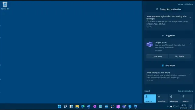 Windows 11 Prvi utisci 9 Windows 11 notifikacije