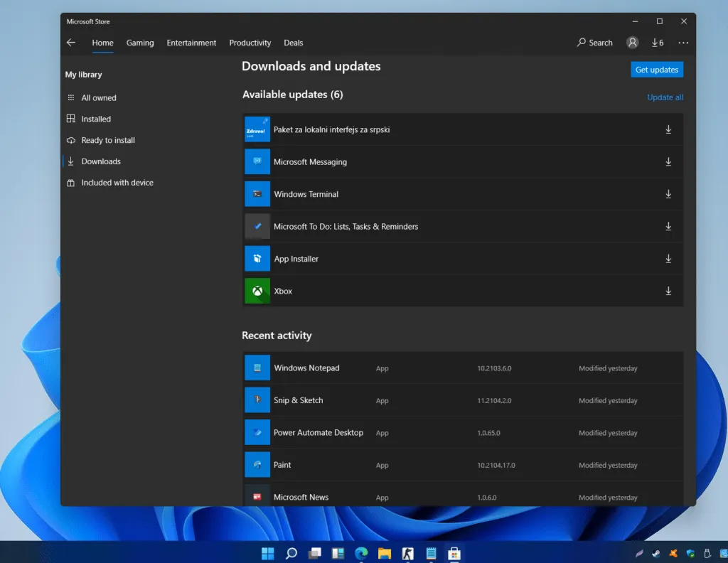 Microsoft Store Windows 11