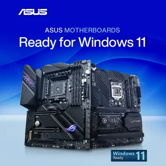 asus ploce spremne za windows 11 sajbersfera
