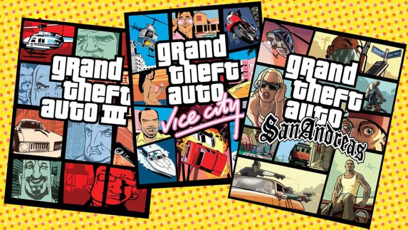 Remaster tri kultne igrice - Gta 3, Gta Vice City i Gta San Andreas