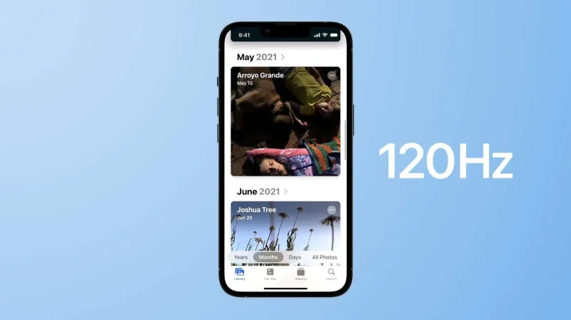 iPhone 14 - glasine o datumu izlaska, cena, rano curenje... 1 iphone 14 pro 120hz promotion blue Sajber Sfera IT Vesti, Gaming, Saveti, Vodiči