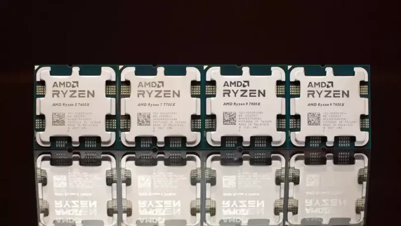 Ryzen 7000 CPU 5 7600X, 7 7700X, 9 7900X, 9 7950X