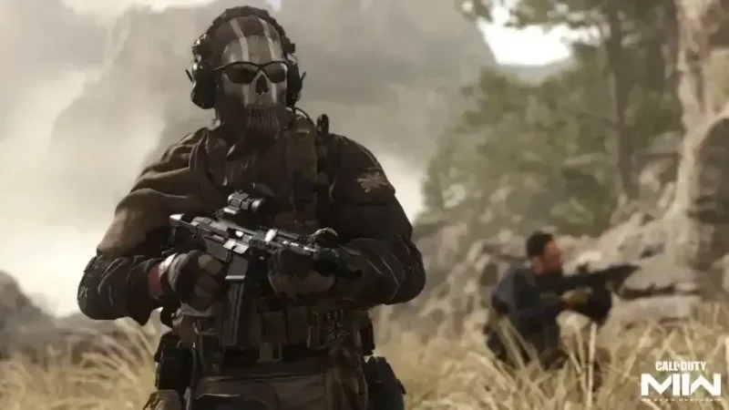 COD MF2 ghost u akciji u polju COD MF2 ghost u akciji u polju