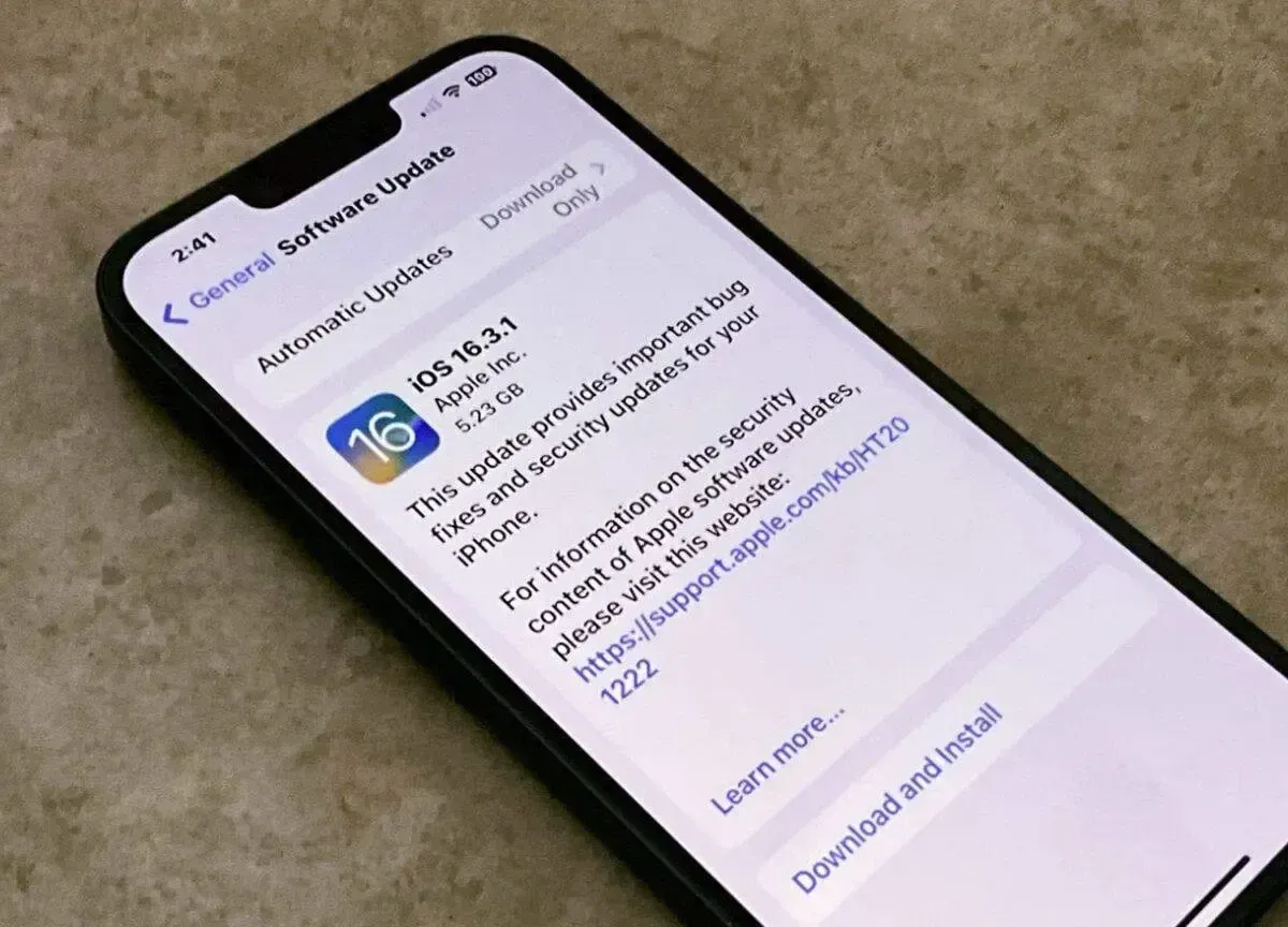iOS 16 3 1 update Sajber Sfera