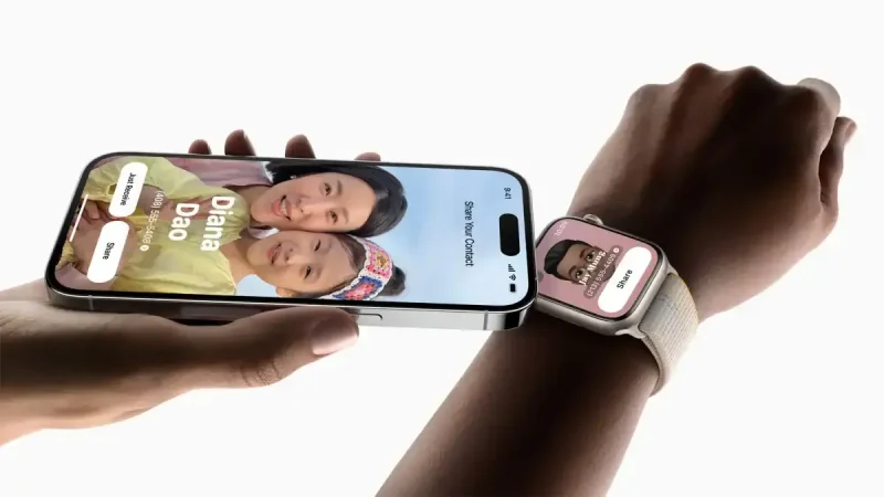 Vodič za iOS 17: Sve što treba da znate o novom ažuriranju 4 watchOS 10 NameDrop Sajber Sfera IT Vesti, Gaming, Saveti, Vodiči