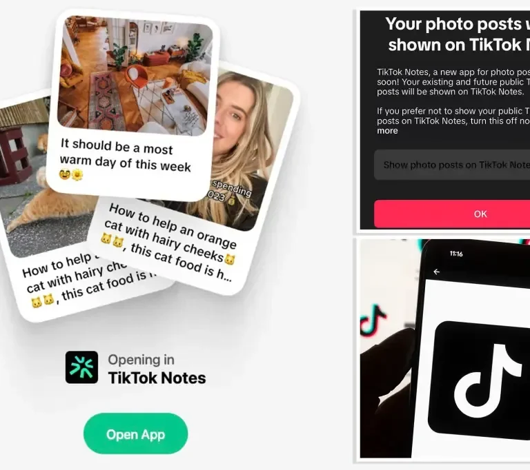 TikTok Notes, nova aplikacija rival Instagramu