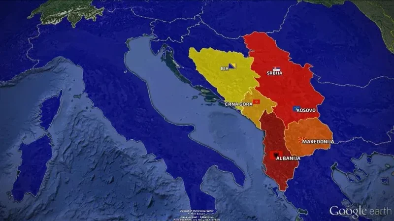 zapadni balkan roming mapa Sajber Sfera IT Vesti, Gaming, Saveti, Vodiči