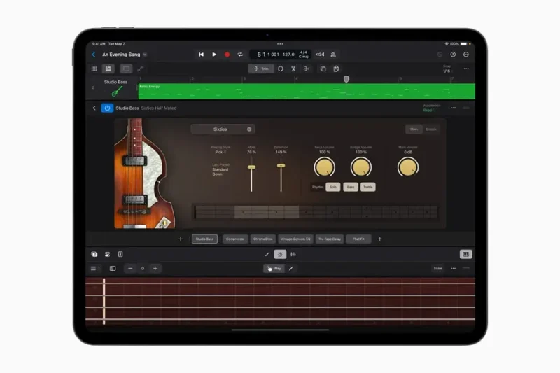 Apple iPad Pro Logic Pro Session Players 240507 big.jpg.large Sajber Sfera IT Vesti, Gaming, Saveti, Vodiči