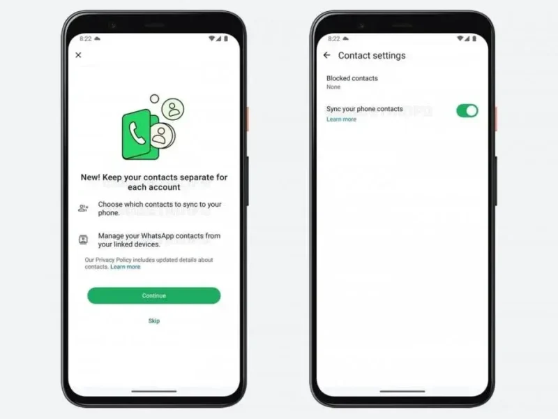 Jedan telefon, dva WhatsApp-a! 1 WhatsApp sinhronizacija kontakata Sajber Sfera IT Vesti, Gaming, Saveti, Vodiči