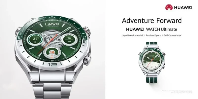 Huawei Watch Ultimate Green color