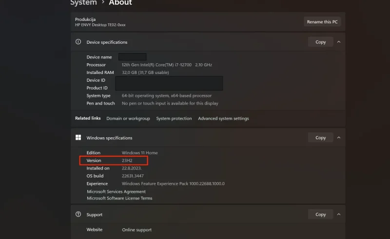 Microsoft gasi podršku za Windows 11 22H2 i 21H2 1 Screenshot 2024 10 08 200146 copy Sajber Sfera IT Vesti, Gaming, Saveti, Vodiči