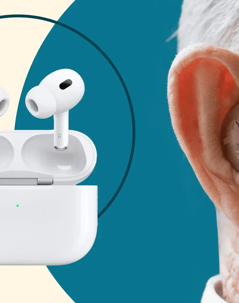 Apple Hearing Aid airpods 2 pomagala sluha