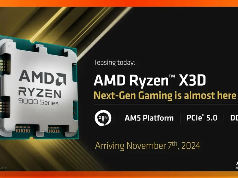 AMD potvrđuje! Stižu Ryzen 9000X3D u novembru