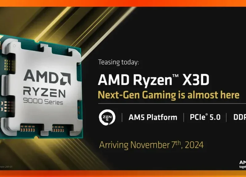 AMD Ryzen 9000X3D najava