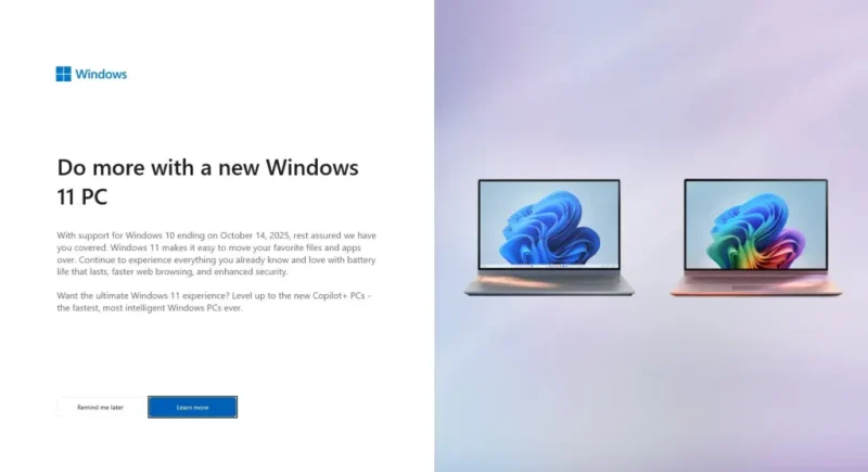 Sve više reklama na Windows 10 2 Sve više reklama preko celog ekrana za Windows 11 u Windows 10