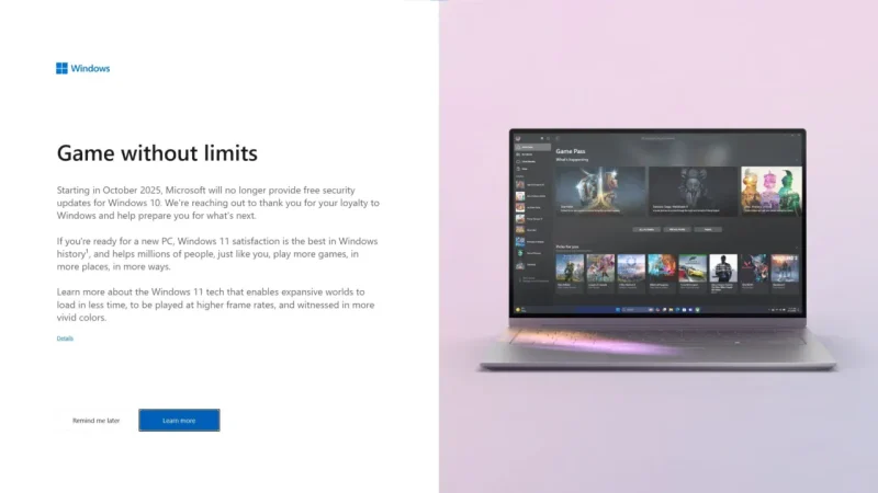 Sve više reklama na Windows 10 1 Sve više reklama preko celog ekrana za Windows 11 u Windows 10