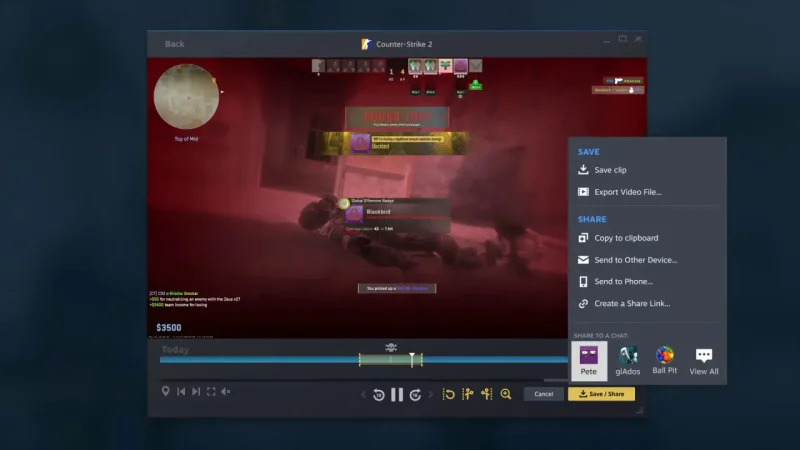 Steam-ova nova funkcija snimanja igranja 1 Steam-ova nova funkcija snimanja ekrana