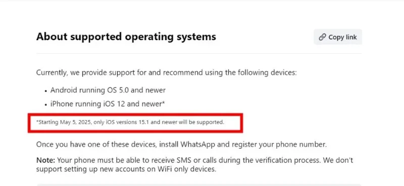 WhatsApp gasi podršku za ove iOS uređaje