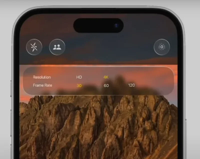 iOS 19 donosi novi interfejs aplikacije kamera 2 iOS 19 UI funkcije kamere Sajber Sfera IT Vesti, Gaming, Saveti, Vodiči
