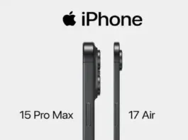 Navodni iPhone 17 Air je debeo 9,5 mm, uključujući izbočinu kamere