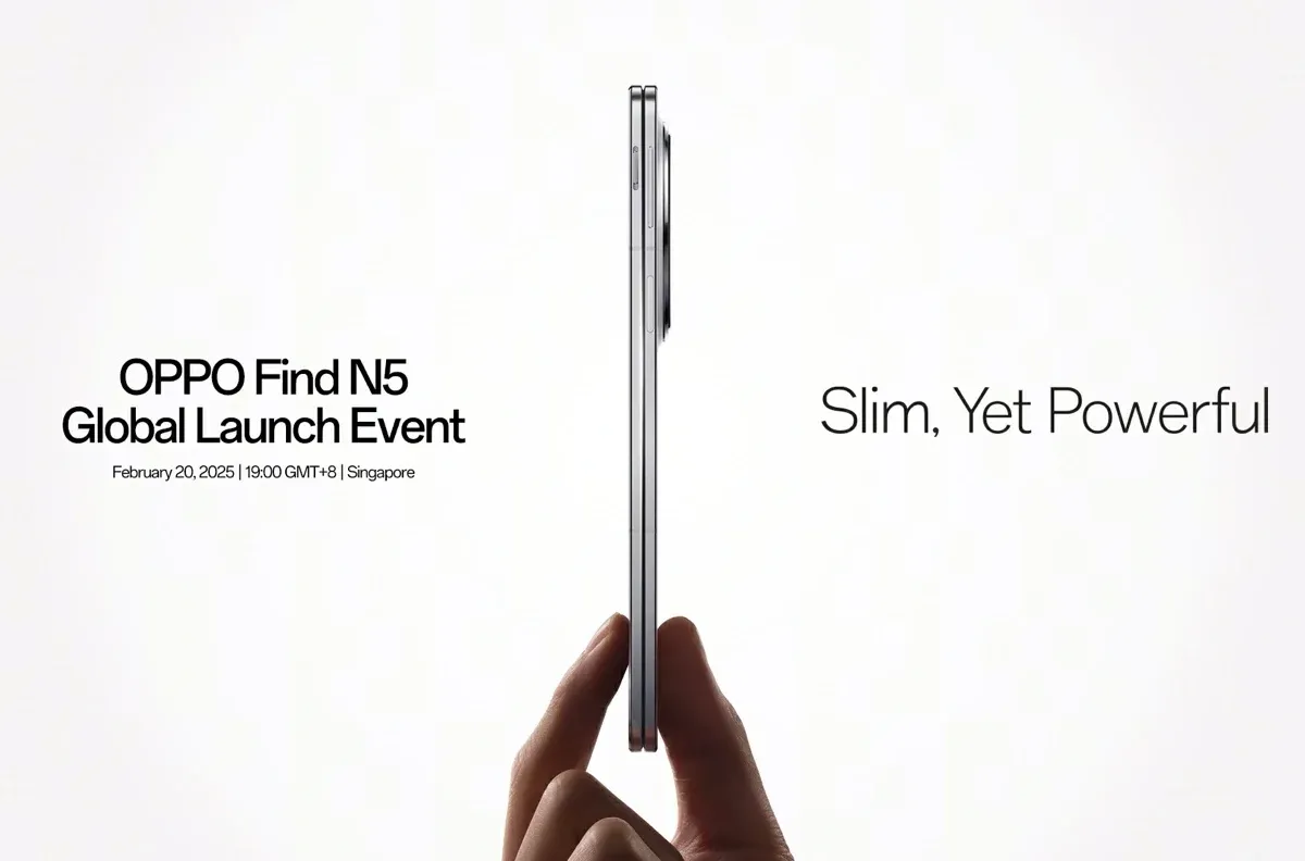 Najtanji sklopivi OPPO Find N5 biće lansiran 20. februara