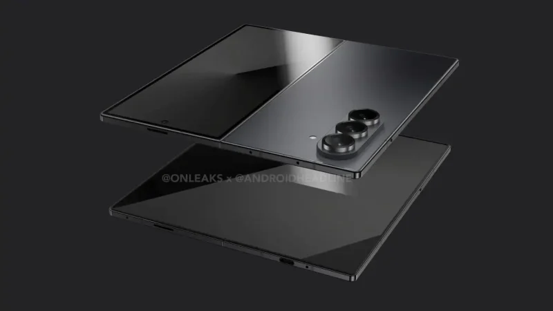 Navodni Galaxy Z Fold7 izgleda prilično slično Galaxy Z Fold6 u procurelim CAD renderima