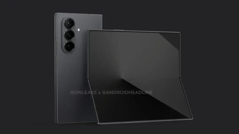 Navodni Galaxy Z Fold7 izgleda prilično slično Galaxy Z Fold6 u procurelim CAD renderima