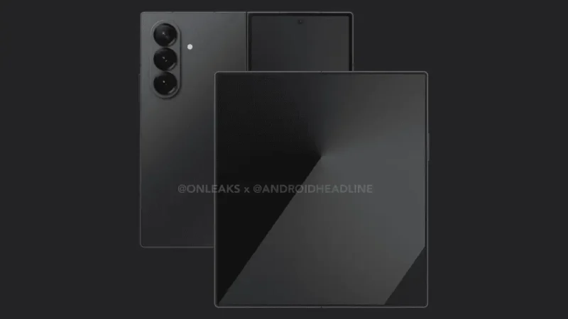 Navodni Galaxy Z Fold7 izgleda prilično slično Galaxy Z Fold6 u procurelim CAD renderima