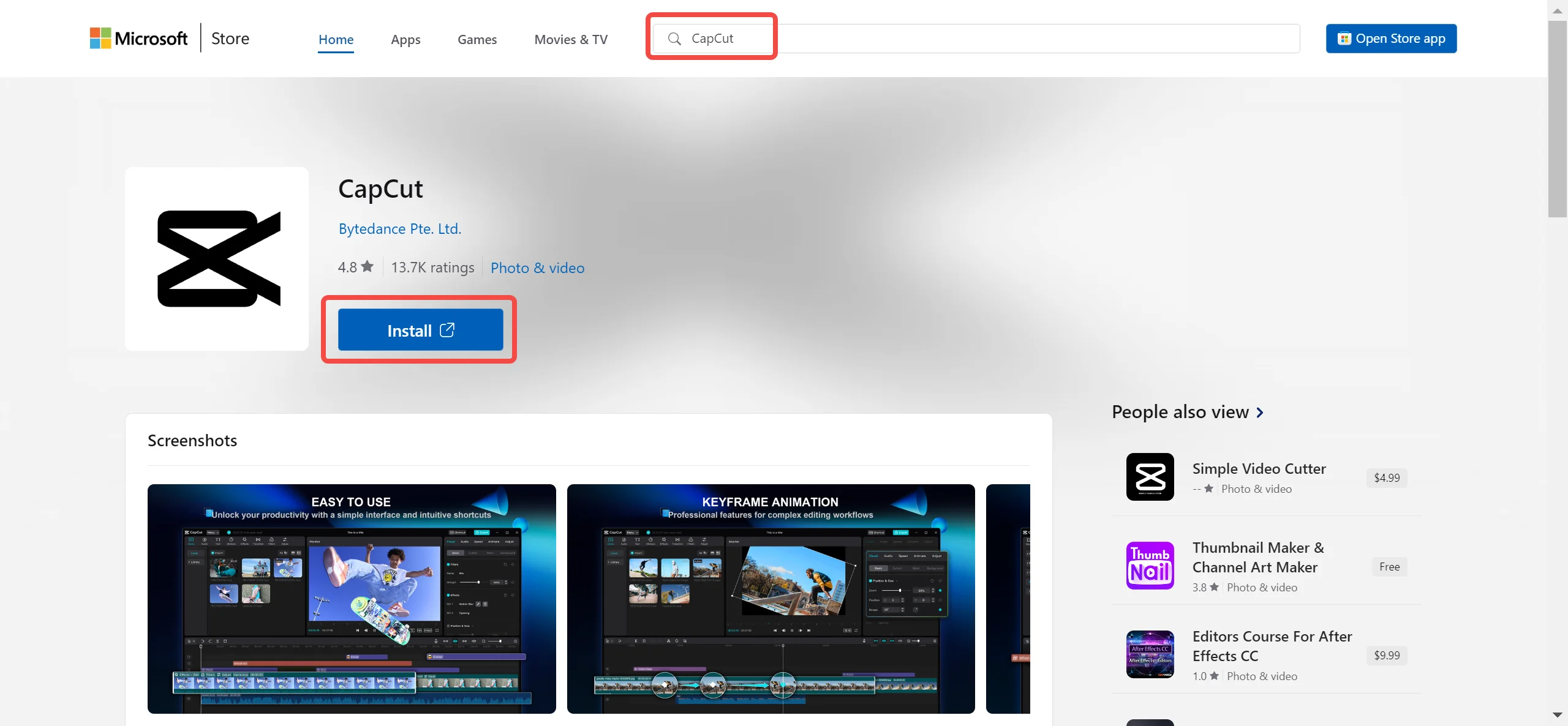 CapCut 6.0.1 (offline installer) 1 CapCut 6.0.1 instalacija van mreže (offline installer) link u postu