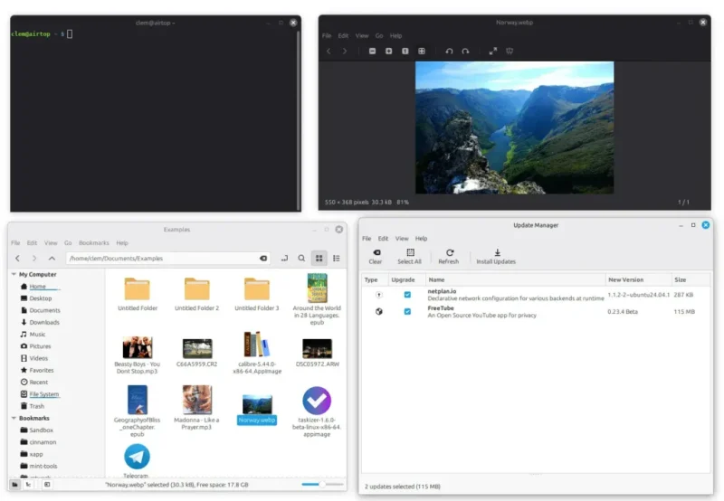 Linux Mint 22.2 i LMDE 7 dobijaju imena, Mint-Y ažuriran da izgleda modernije