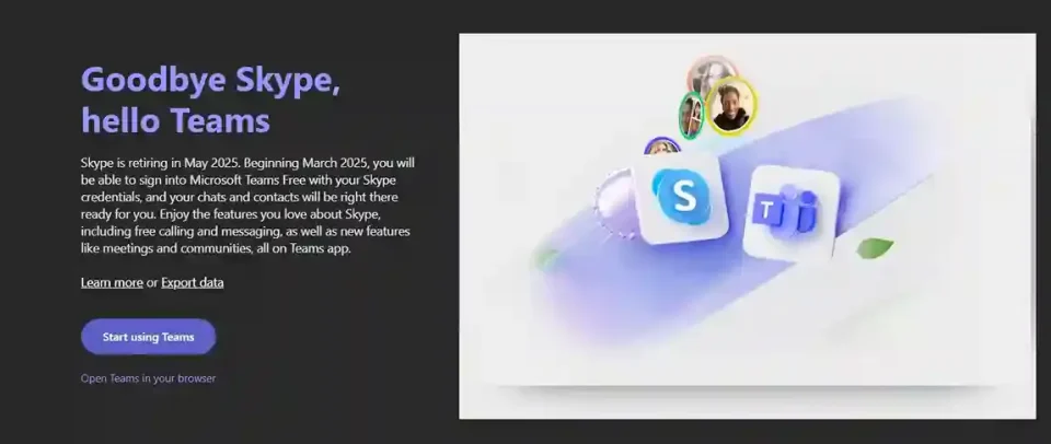 Skype je zvanično mrtav, Microsoft želi da pređete na Teams