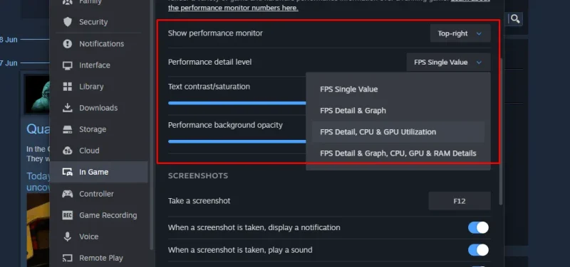 Steam FPS brojač dobija nadogradnju 2 Steam FPS brojač dobija nadogradnju
