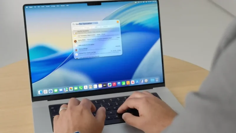 Apple WWDC 2025: 13 najvećih najava - macOS Spotlight