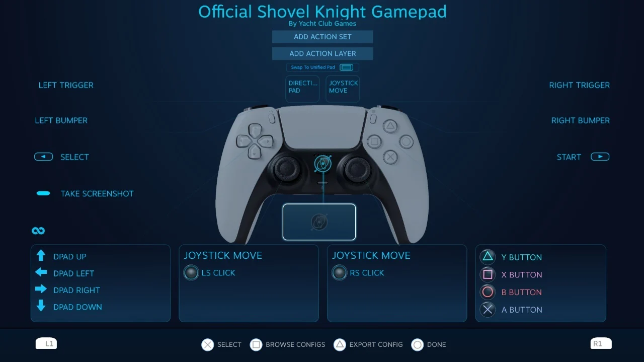 Steam settings for Controller. PS5 dzojstik podesavanja na Steam
