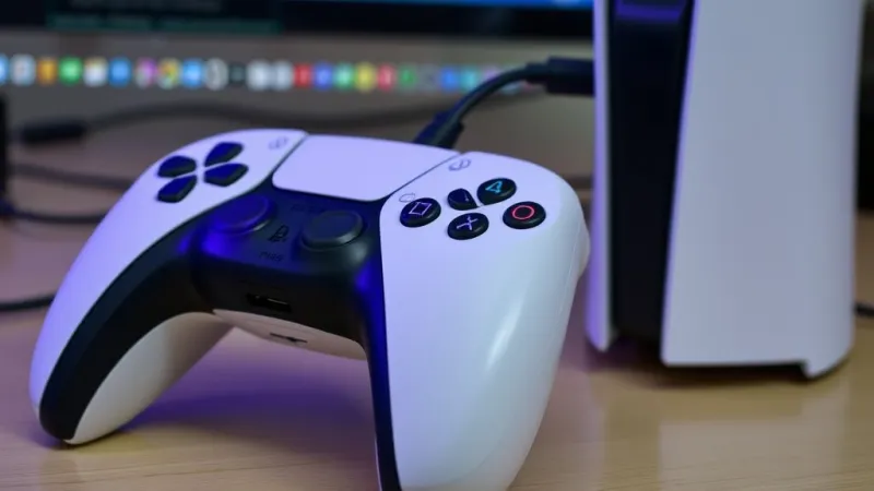 Povezivanje USB kablom PS5 dzojstik na PC