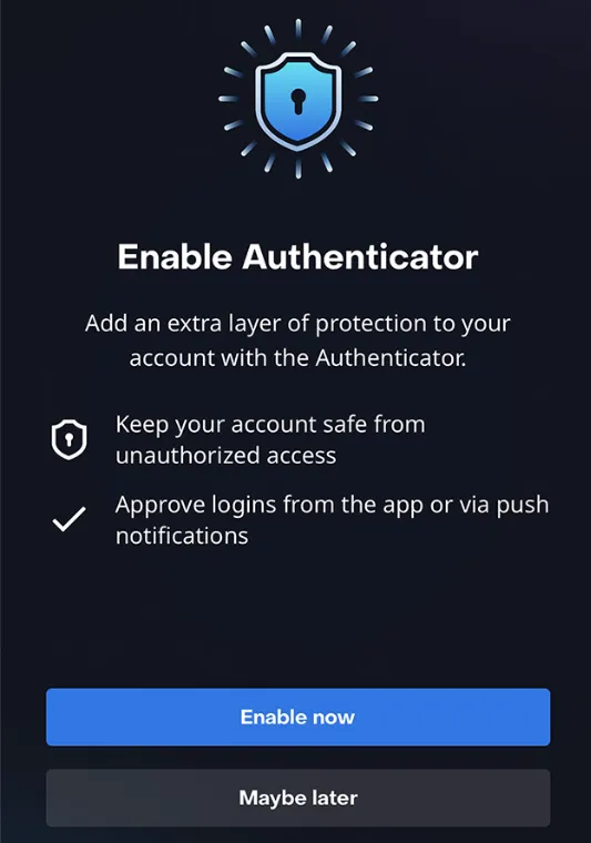 Battle.net 2FA