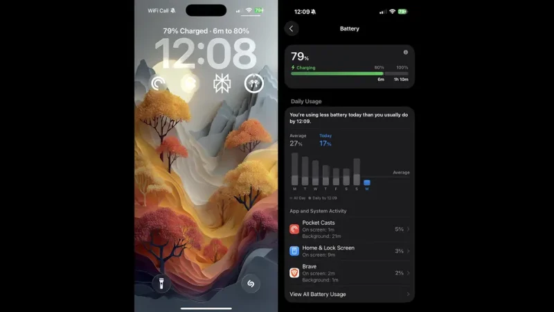 Najbolje funkcije u iOS 26 koje vole korisnici 3 Punjenje baterije iOS 26