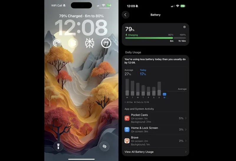Punjenje baterije iOS 26