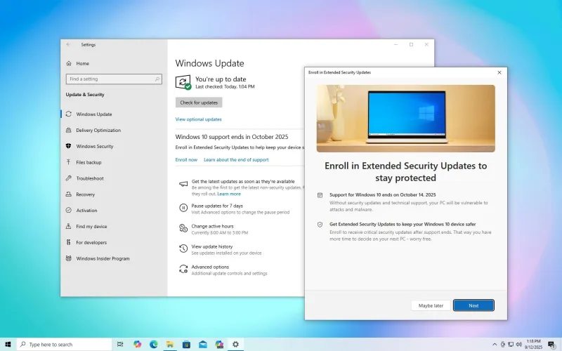 Microsoft produžio Windows 10 ESU u Evropi