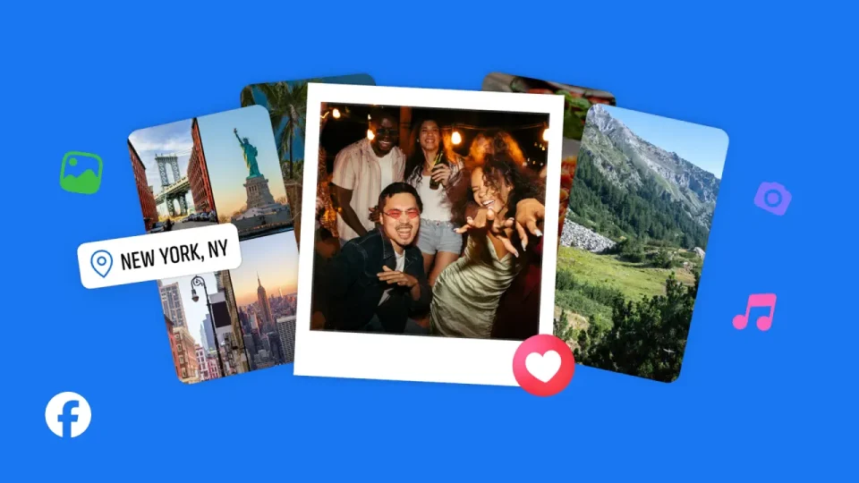 Facebook lansira AI kolaže 1 Facebook lansira AI kolaže, nova funkcija za kraj 2025. godine - Meta skenira galeriju i automatski pravi lepe kolaže za deljenje na Feed-u i Story-ju