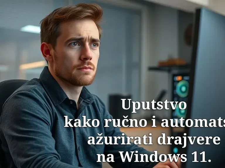 Kako da ažuriram drajvere na Windows 11?