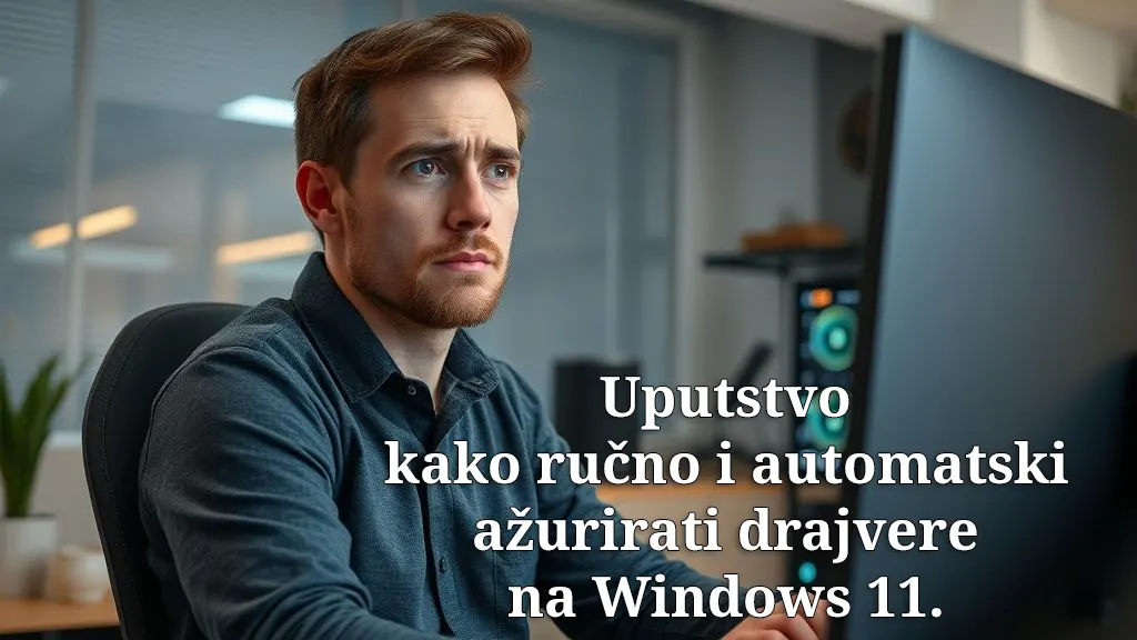 Kako da ažuriram drajvere na Windows 11?