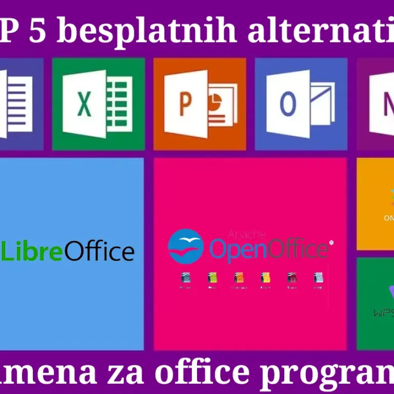 Najbolji besplatni alternativni programi za Office