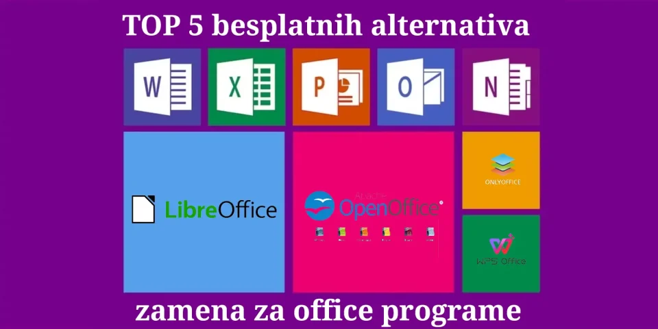 Najbolji besplatni alternativni programi za Office